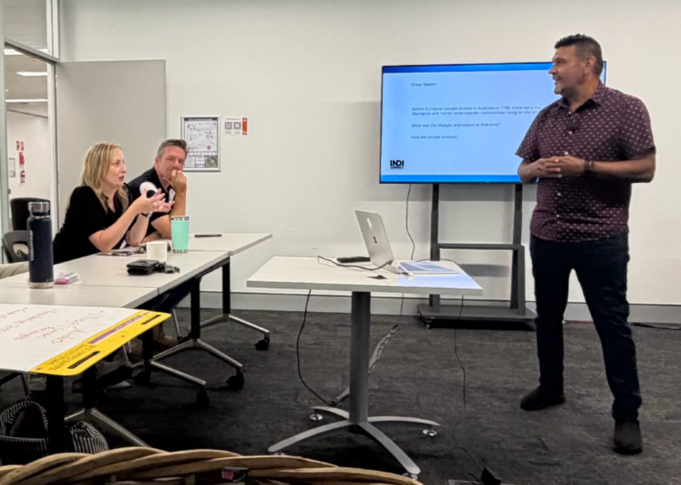 Indi Connect training session